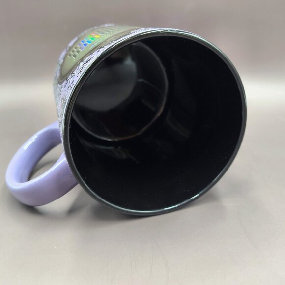 Disney The Haunted Mansion Welcome Foolish Mortals Wallpaper Ceramic Mug 20 oz - Picture 6 of 7